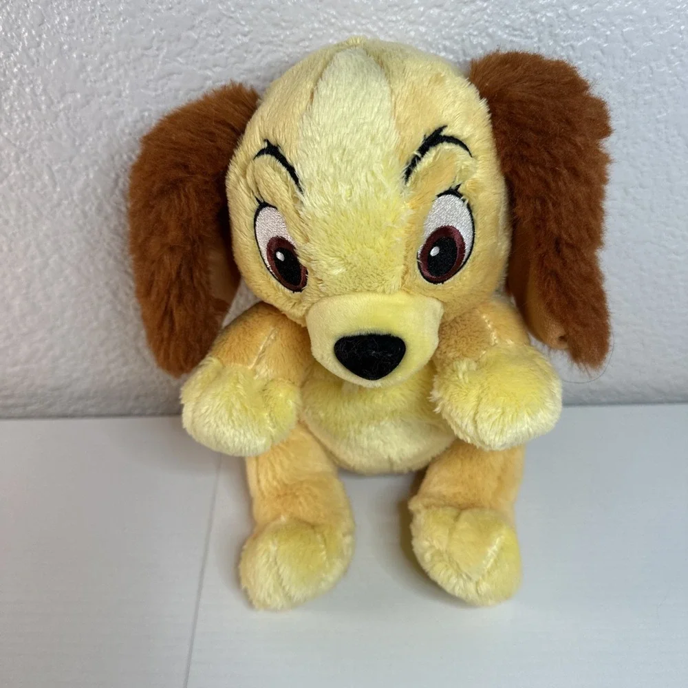 Disney Parks Disney Babies LADY And The Tramp Puppy Dog Plush Stuffed Animal